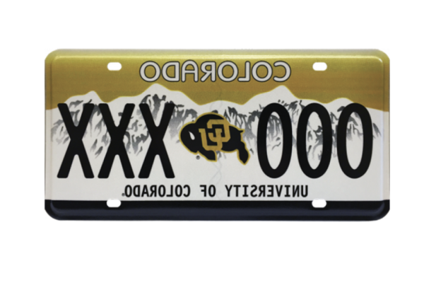 CU License Plates