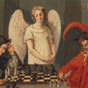 Faust and Mephisto Play Chess painting