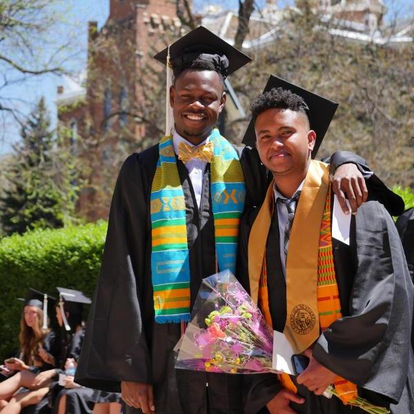 Students graduating