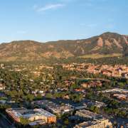 aerial view of campus